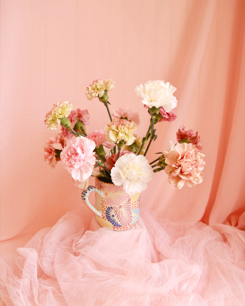 Made in Mexico' Carnation Mug – Rococo Floral co.