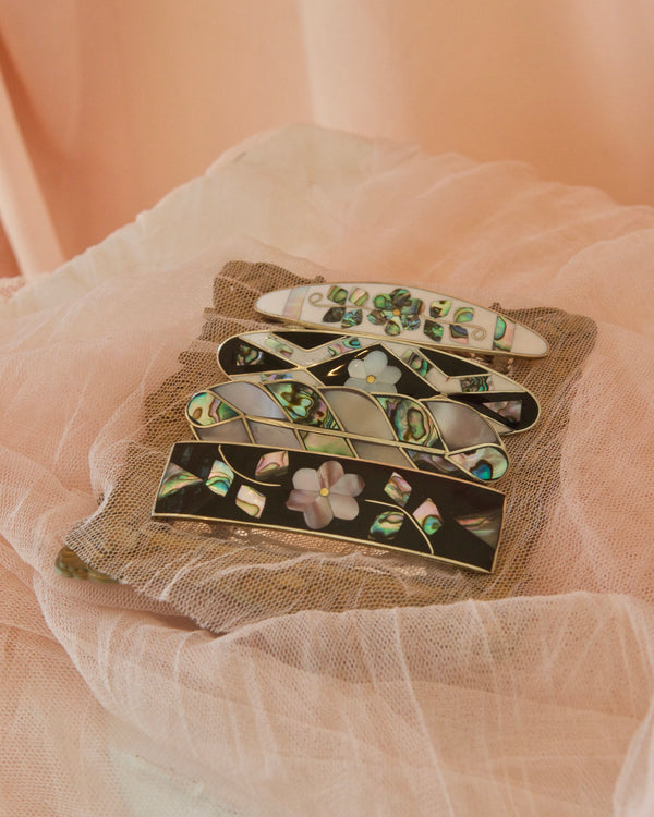 Abalone Shell Barrette image 1