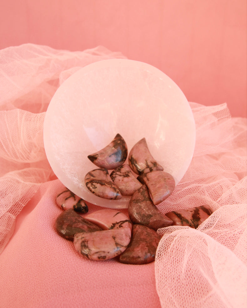 Rhodonite Moon