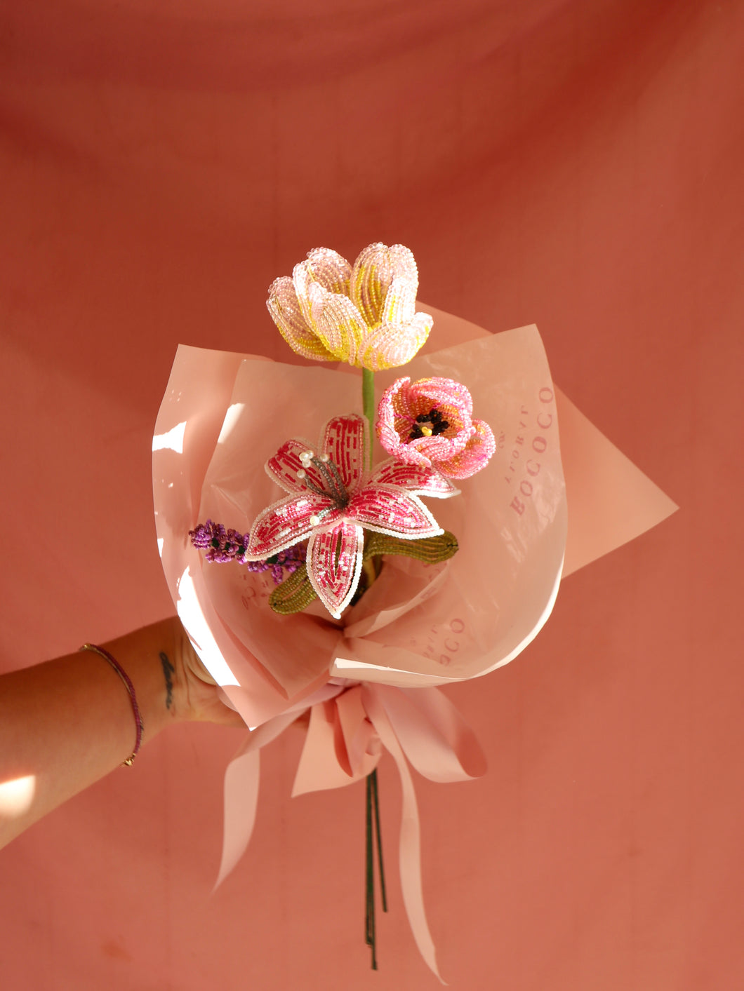 Botanical Beads French Beaded Bouquet