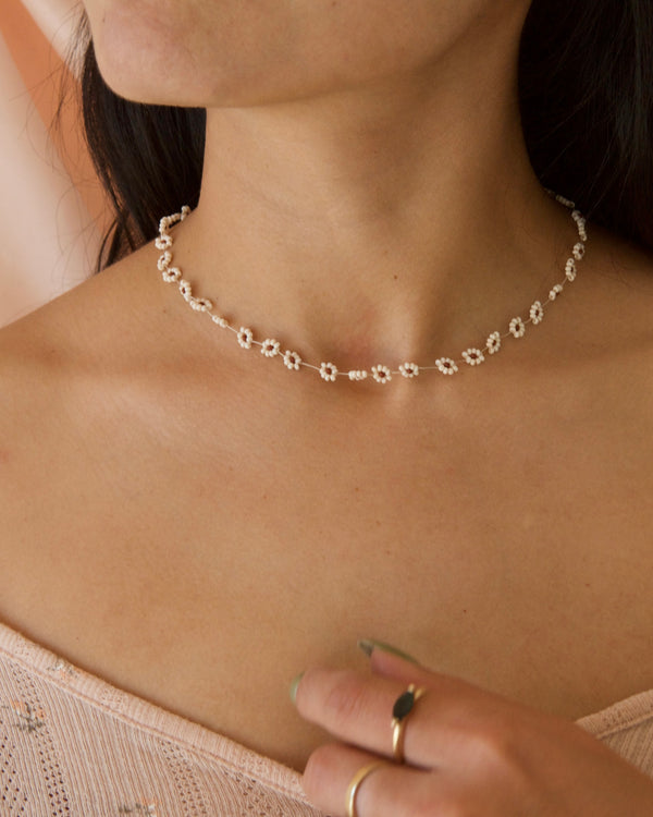 Delicate Beaded Necklace image 4